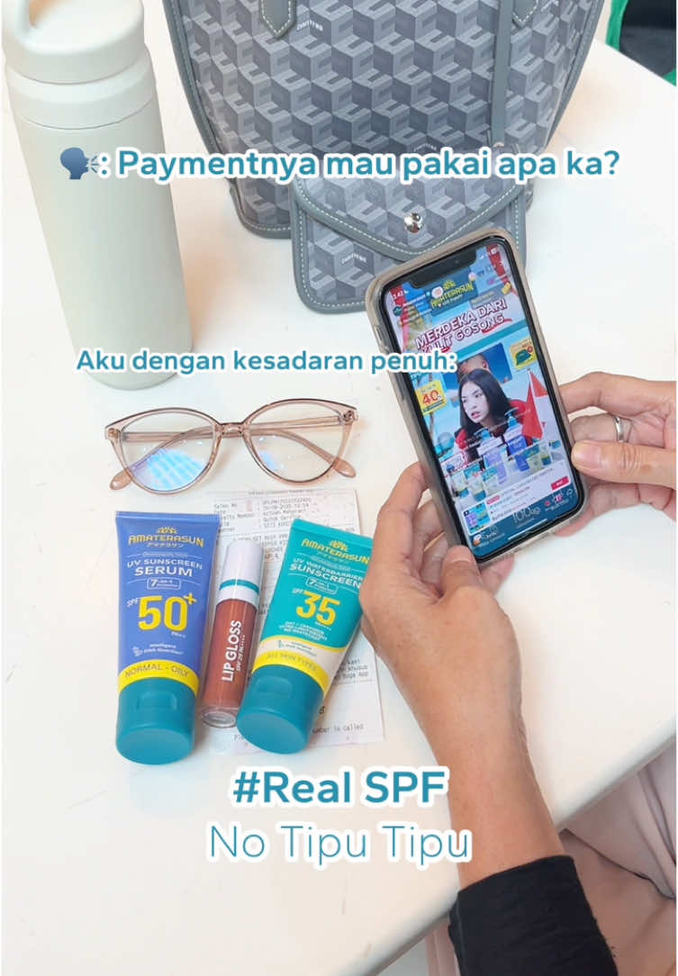 Checkout spesial kemerdekaan 🙌‼️ #SPFspecialist #RealSPF #Sunscreen #Amaterasun 