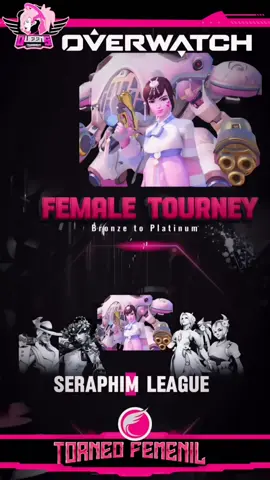 Overwatch female tourney if you would like to participate Dm us on IG @Seraphim_League  #overwatch #ow2 #fyp #gamers #overwatch2 