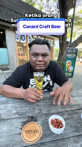 Apa pun minumnya, di mana lokasinya, kudu tetep ngeleak 👀 @canardtaproom.surabaya enak iki rek, cobaen dewe lak gak percoyo