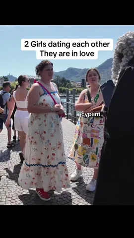 2 Girls dating each other They are in love #cyperri 