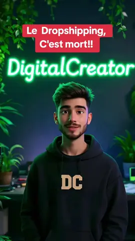 Avec l'IA devient le leader de demain. Digital creator est ton point de départ🦠 #digitalcreator #business #ia #dropshipping 