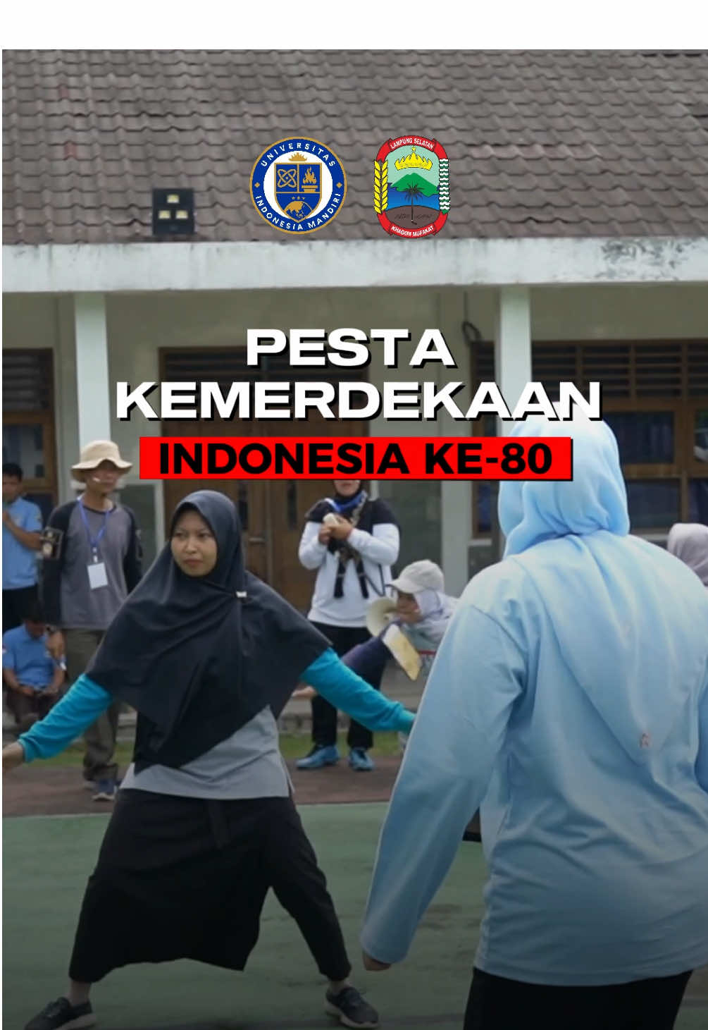 Meriahkan HUT RI ke-80 🎉 Universitas Indonesia Mandiri berkolaborasi dengan OPD Lampung Selatan dalam semangat kebersamaan dan persatuan. Lewat berbagai lomba seru, UIM menghadirkan keceriaan sekaligus mempererat kekompakan demi kemajuan bersama.✨ UIM hadir di Lampung Selatan, memberi dampak nyata. 🇮🇩❤️ #uim2025 #uimlampung #kampusindonesia #daftarkampus #maba2025   