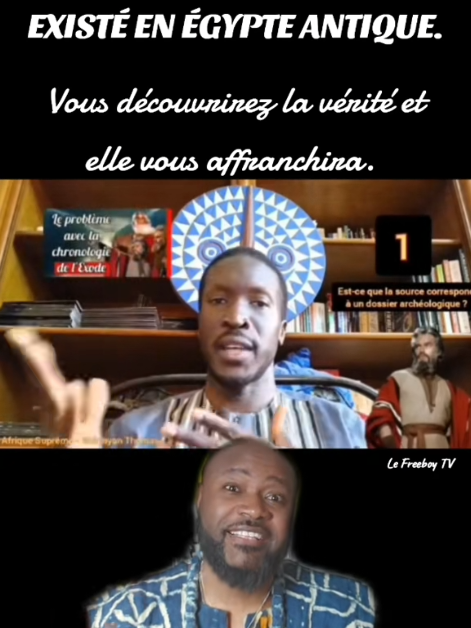 VOICI POURQUOI LE MOÏSE DE LA BIBLE N'A JAMAIS EXISTÉ EN ÉGYPTE ANTIQUE. Le frère Sidwayan Thomas  aka  Afrique Suprême , nous explique méthodologiquement en 5 points pourquoi le personnage de Moïse et son peuple n'ont jamais existé en Afrique.  1- Est-ce que la source correspond à un dossier archéologique? 2- Y a t-il plusieurs sources qui racontent la même histoire? 3- Y a t-il une chance que les sources soient biaisées? 4- Combien de temps s'est écoulé entre l'événement et le récit écrit de l'événement? 5- Quel genre d'écriture a été utilisé? VOUS FINIREZ PAR COMPRENDRE  Ashé Ashé Ashé 🙏🏽 🙏🏽 🙏🏽  #sidwayanthomas #moisenajamaisexiste #moiseestunmhyte #leshebreuxdescandentdeshyksos #moisenajamaisexistéenégypteantique