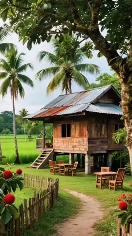 hening dan sepi,, duduk sambil menikmati,, #nostalgia #fyp #kampung #foryou #suasanadesa 