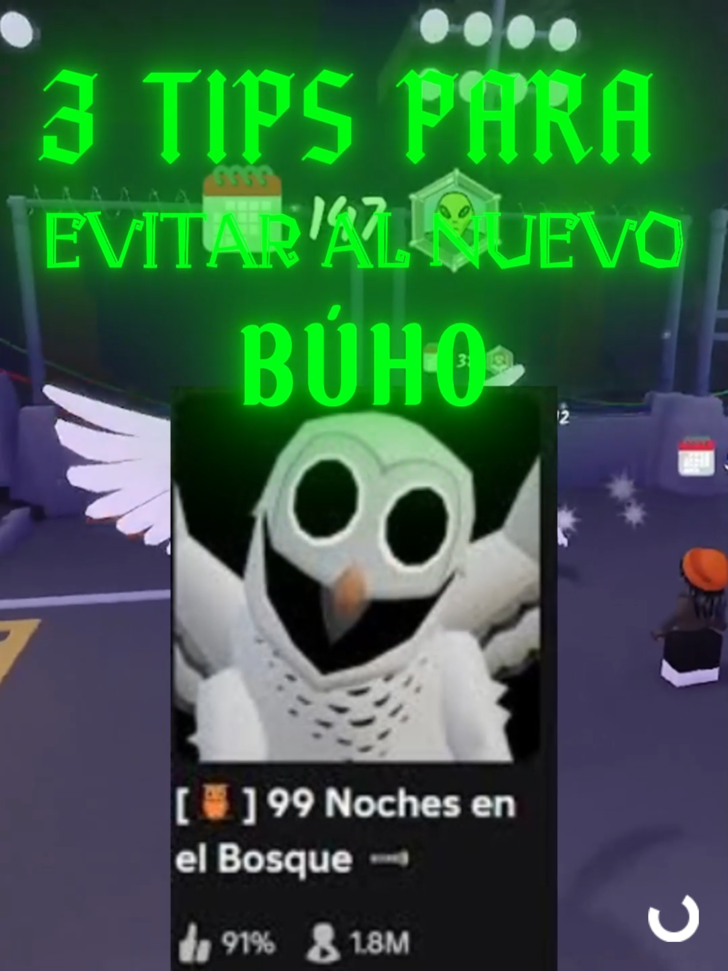 3 TIPS PARA EVITAR AL NUEVO BÚHO🦉 #fyp#paratiiiiiiiiiiiiiiiiiiiiiiiiiiiiiii#99nochesenelbosque #99nightsintheforest #robloxgames #99noches #trucos #tips #fouryoupage_tiktok_ #robloxfypp #kickperu💚 #kickperu #viralllllll #clips #clip #humor#fyppppppppppppppppppppppp #enparati #show #chowchow #fypシ゚viral🖤tiktok #paratii #fypp #fypツ #fyppppppp #fyppppppp #fyppppppp #fyppppppp #kcip #foryou #viraltiktok #virallllllllllllll #entretenimiento #comedia #kick #humorroblox #kickstreaming #robloxmemes