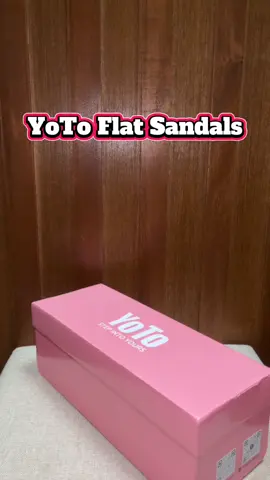 YoTo Flat Sandals🤍🤎 @CJ’s Shop  #Yotoflatsandals #yotoflatsandalsforwomen #yotoflatsandalswithstrap #yotoflatsandalsforladies2025 #fyp 