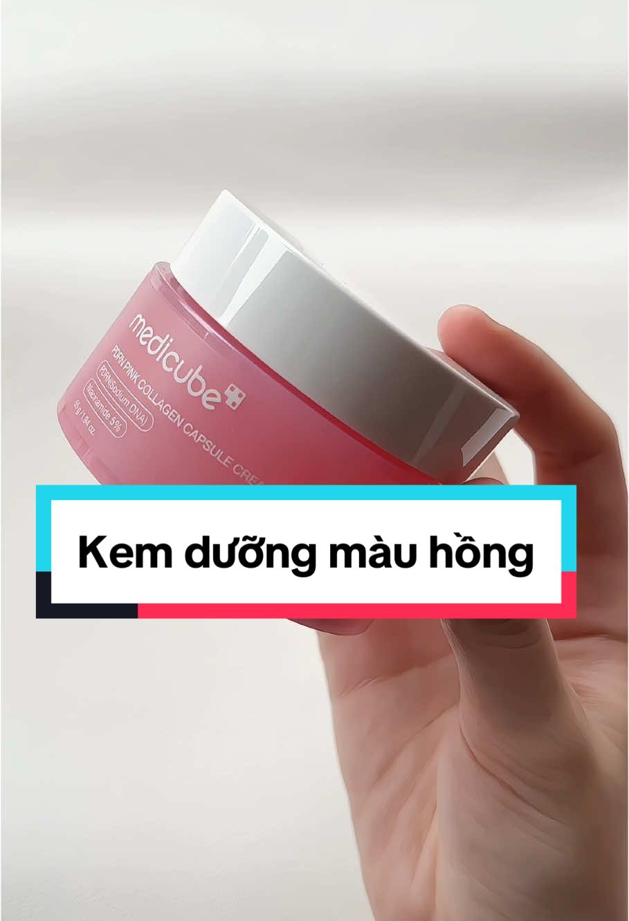 Cái màu hồng siu xinh 💞💕💗💓 #xuhuong #reviewlamdep #skincare #medicube #medicubevn #kemduong #medicubepinkpdrncream #capsulecream 