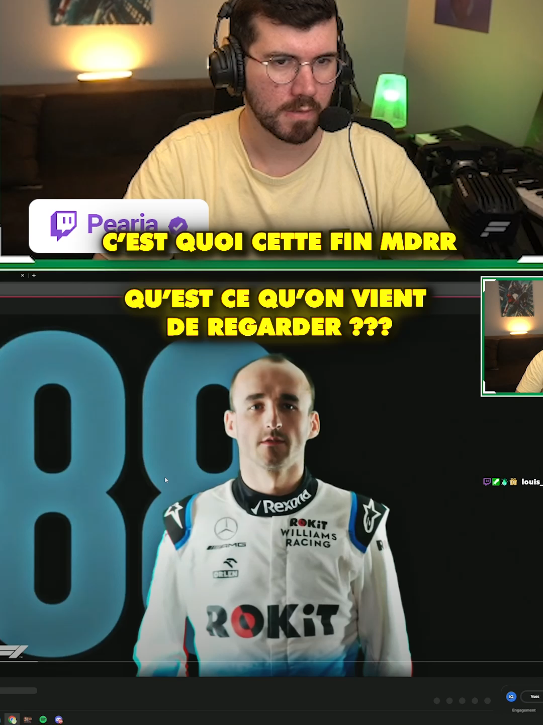 ON L'A PAS VU VENIR 😂 #Twitchfr #F1