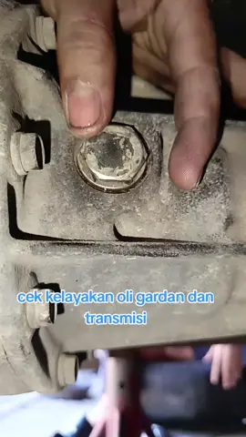 cek kelayakan dan kapasitas oli gardan dan transmisi. lakukan penggantian di 20k km