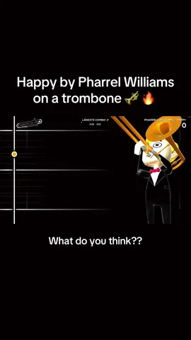 #happy #pharrelwilliams #pharrelwilliamshappy #happycover #trombonechamp 