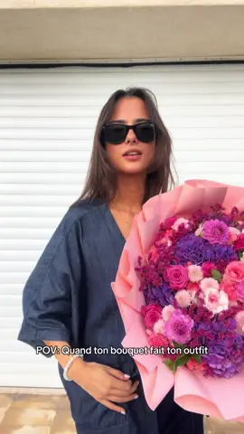 Pas besoin d’autre accessoires finalement 💁🏻‍♀️  #fyp #flowers #outfit 