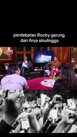perdebatan Rocky gerung  dan Arya Sinulingga #viral #rocky#arya#politik 