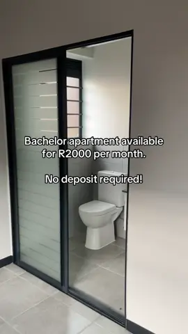 Bachelor apartment available for R2000 per month. No deposit required! #midrand #gauteng #vornavalley #pretoria #affordable 