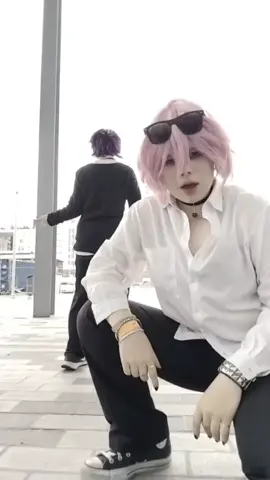 is this tuff@Ji9star 🌀🎒 [49%]⁷ #yarichinbitclubcosplay #ybc #yuriayato #shikataniitsuki #cosplayer 