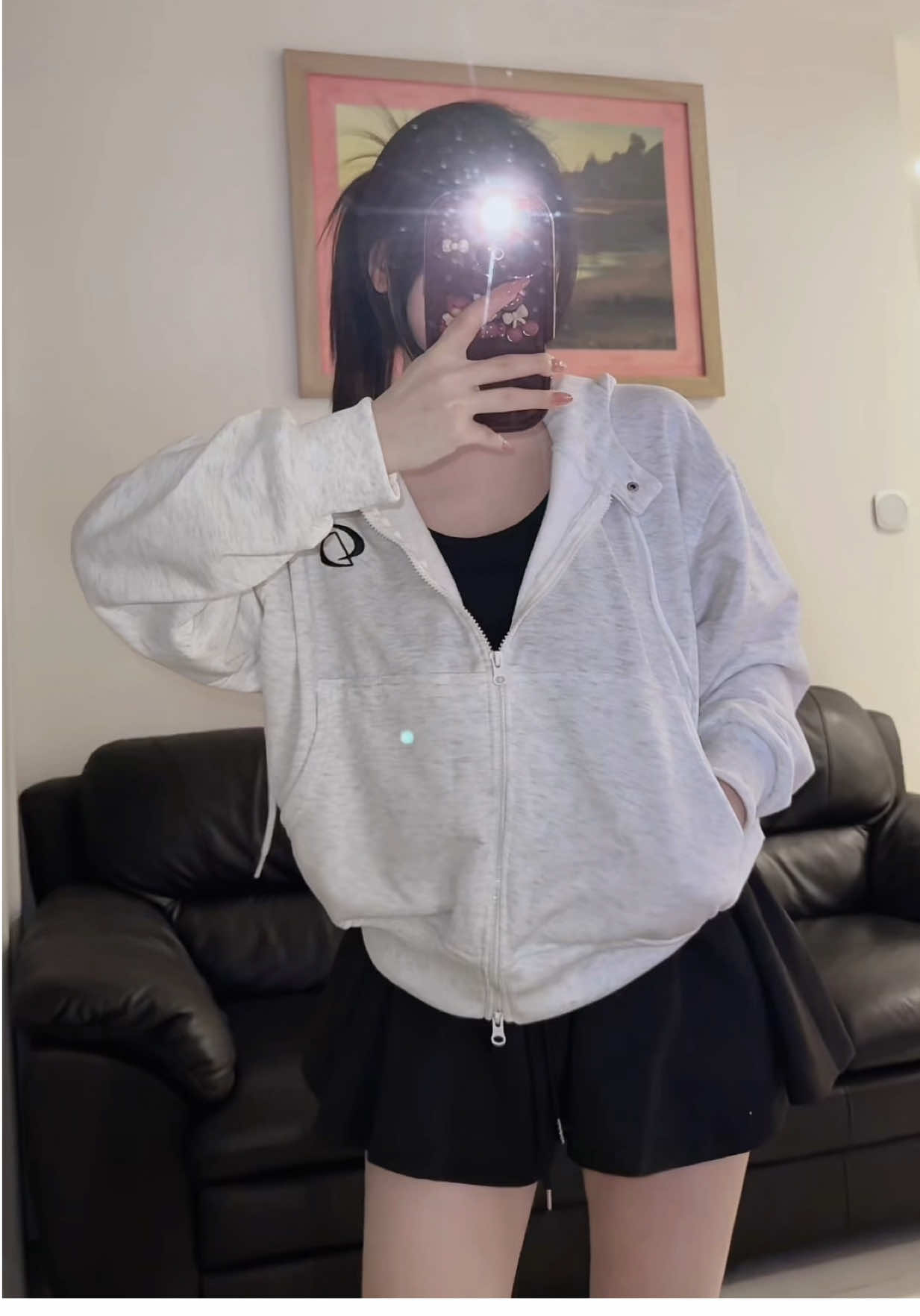 Áo khoác hoobie boxy ✨✨ #h2oclothing #xuhuongtiktok #hoodie #aokhoacni #cinddy 