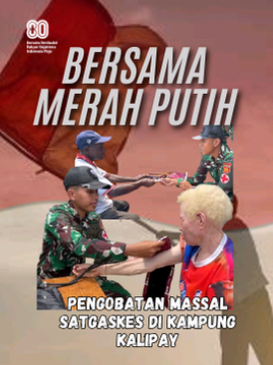 Bersama Merah Putih: Pengobatan Massal Satgaskes di Kampung Kalipay Dalam rangka menyambut Hari Ulang Tahun Kemerdekaan Republik Indonesia yang ke-80, Satgas Kesehatan menggelar pengobatan massal di Kampung Kalipay, Distrik Waris. Kegiatan ini menjadi wujud nyata kepedulian terhadap kesehatan masyarakat di wilayah perbatasan, sekaligus semangat kebersamaan dalam mengisi kemerdekaan. Tim kesehatan memberikan pelayanan mulai dari pemeriksaan umum, pengobatan penyakit ringan, hingga pemberian vitamin dan obat-obatan yang dibutuhkan. Tak hanya itu, dilakukan pula penyuluhan kesehatan agar masyarakat semakin memahami pentingnya menjaga pola hidup sehat. Momen ini bukan sekadar pelayanan medis, tetapi juga sarana mempererat hubungan antara Satgas dengan masyarakat setempat. Kehadiran Satgas Kesehatan di tengah warga Kalipay memberikan rasa aman, perhatian, dan semangat bahwa kesehatan adalah bagian penting dari kemerdekaan yang hakiki. Dengan semangat “Pulih Lebih Cepat, Sehat Lebih Kuat”, kegiatan ini menjadi simbol bahwa perjuangan mengisi kemerdekaan terus berlanjut, salah satunya dengan memastikan masyarakat di pelosok negeri mendapatkan layanan kesehatan yang layak. #KamiSahabatYangBaik #PapuaTetapNKRI #TNIPrima #TNIADdiHatiRakyat #KoopsSwasembada