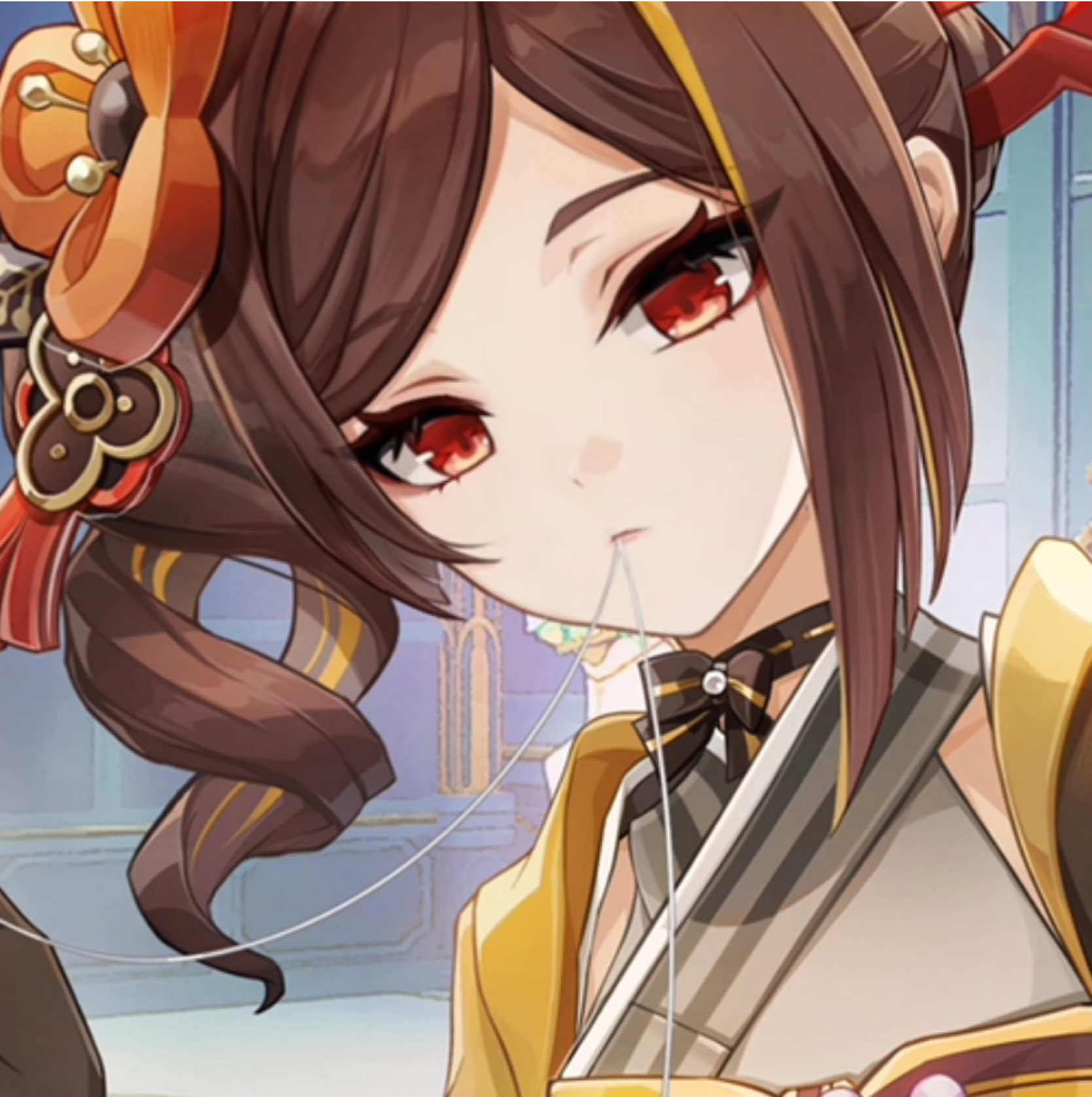 千織覺得旅行者烤的蛋糕吃起來很像在編織🤔#原神 #GenshinImpact #shorts 