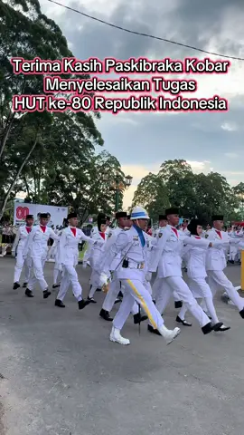Terima Kasih telah menyelesaikan tugas dengan baik, Paskibraka Kobar 2025 memang terbaik. Banyak yang bangga sama kalian  #paskibra #paskibraka #kotawaringinbarat #pangkalanbun #kalteng #paskibrakaindonesia #penurunanbendera #hutri #hutri80 #hutri80indonesia🇮🇩 #fyp #fypage 