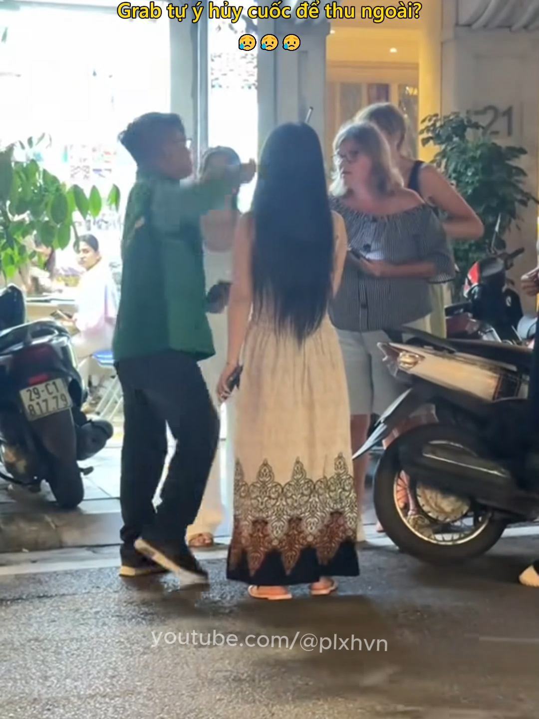 Grab tự ý hủy cuốc để thu ngoài? 😥 #giaothong #grabbike #xahoi #vanhoagiaothong #luatgiaothong #plxhvn #phapluatxahoi