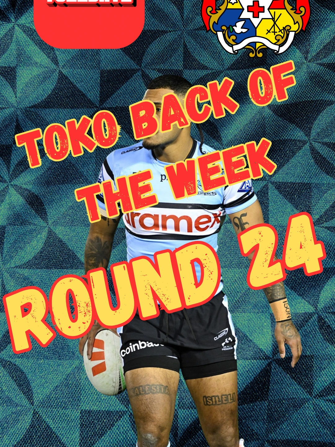 Toko Back of the Week NRL round 24!! Stiff competition for back of the week this round! plenty of standouts did you rank Sione Katoa at the top? #nrl #nrlhighlights #nrledits #pasifika #viral #cronullasharks #rugbyleague #rugby #tonga #tongan #sionekatoa