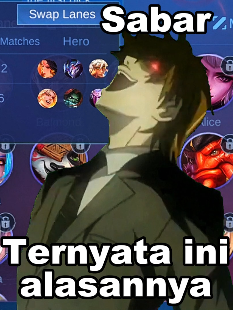 Draft udah bener malah mainnya yang ga bener, gua jadinya kan seneng dan bahagia banget#mobilelegends #mlbb #fypシ #fyp 
