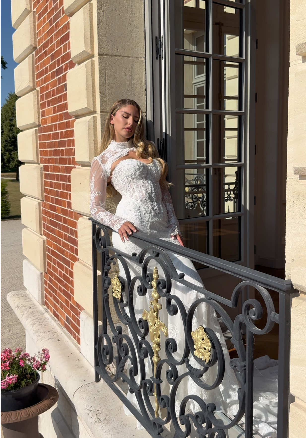 Une magnifique robe sirène 🤍🤍 #simacouture #simacoutureparis #mariage #robe #robedemariee   