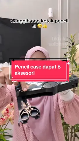 Jimat tak perlu beli 1 1 sebab dah ada dlm 1 set ni #kotakpensil #kitakpensilmurah #kotakpensilmultifungsi #barangsekolah 