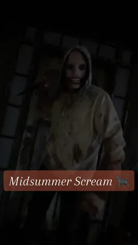 Jeff the Killer was on the loose at @Midsummer Scream Saturday, handing out plenty of scares. Safe to say he had a killer time… though he wasn’t too happy when Art the Clown stole the spotlight. 😀🔪 #midsummerscream #jeffthekiller #creepypasta #horror #fyp