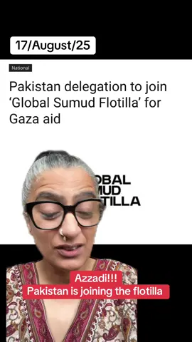 On Friday medical workers in Pakistan held a press conference to inform that 6 Pakistani delegates made up of journalists and medical workers will be joining the Flotillia. This makes me so so proud #pakistan #pakistani #azadi #solidarity #breakingnews #global 