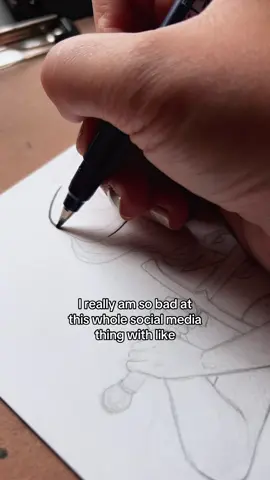 PEN IS THE TOMBOW FUDENOSUKE IF U ASK ME IM JUST GONNA TELL U ITS IN THE CAPTION!!!! anyway im a pantser fr, i never know what im gonna talk about when i pick clips 🤭 #artbysmashley #fantasyartist 
