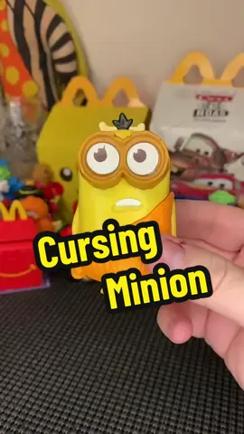 McDonald Minion #mcdonalds #happymeal #minion #throwback #cursing @McDonald’s @McDonald’s Corporate 