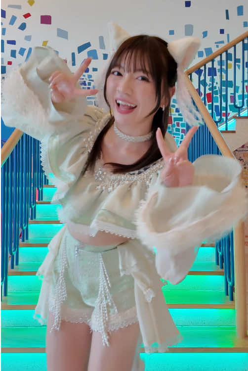 リリースイベント開催中！💚 #SweetFancyChu_n ぜひ一緒に踊ってください🌐✨ @奈々聖  #わーすた #wasuta #idol #kawaii