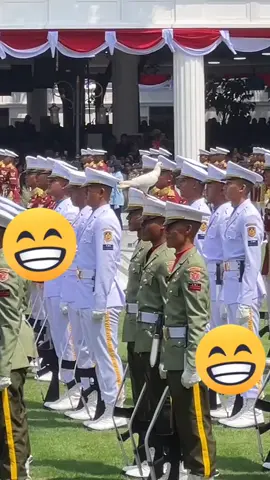 burung merpati ikutan upacara di istana negara jakarta 17 agustus 2025 #upacara  #indonesia  #viral  #hiburan  #fyp 