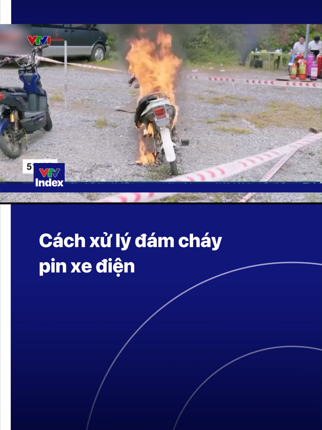 📷Nhiệt độ một đám cháy pin xe điện có thể lên tới hơn 500 độ C. Các bình chữa cháy xách tay thông thường không thể dập tắt được đám cháy. 📷Video dưới đây sẽ hướng dẫn cách xử lý📷