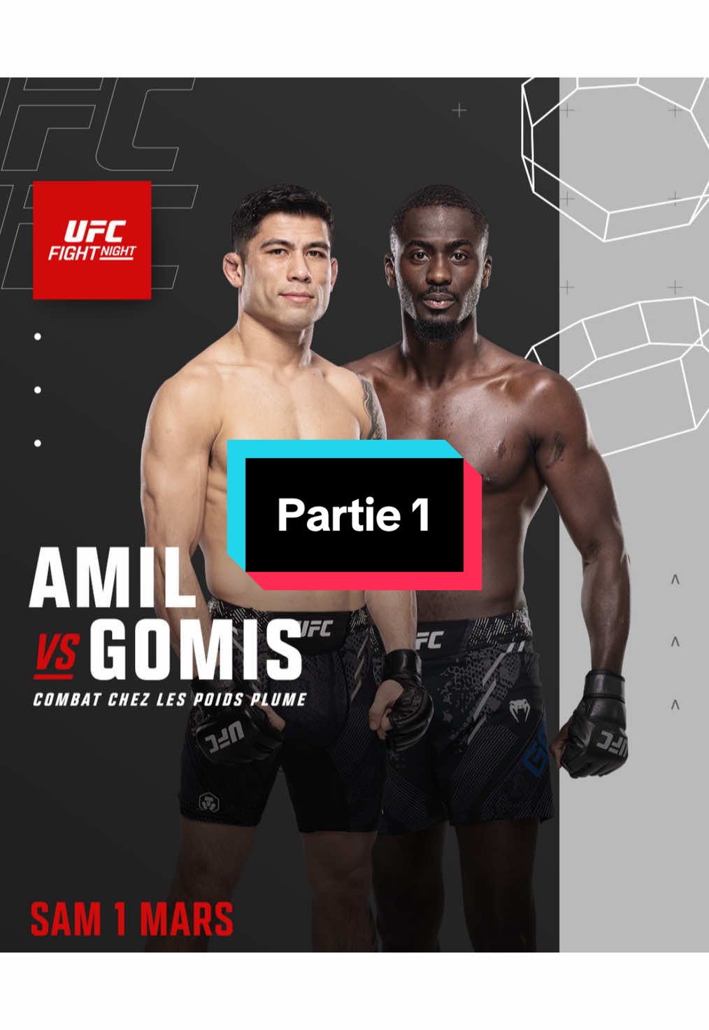 Partie 1 : Hyder Amil🇵🇭 🆚 William Gomis🇫🇷 #fyp #mma #UFC #williamgomis 