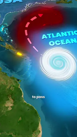 Hurricane Erin - right now it’s a category 5 hurricane #fyp #usa #usa🇺🇸 #hurricane #category5 