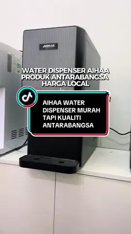 Kualiti produk penapis air AIHAA setaraf antarabangsa walaupon menawarkan harga murah. Disahkan HALAL dan ada SIRIM ✅👍🏻 #aihaa #waterdispensermurah #penapisair 