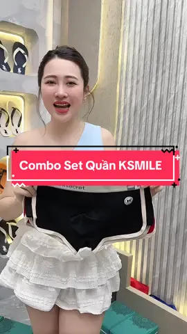 Combo Set Quần KSMILE #xuhuong #cohuyentaphoa 