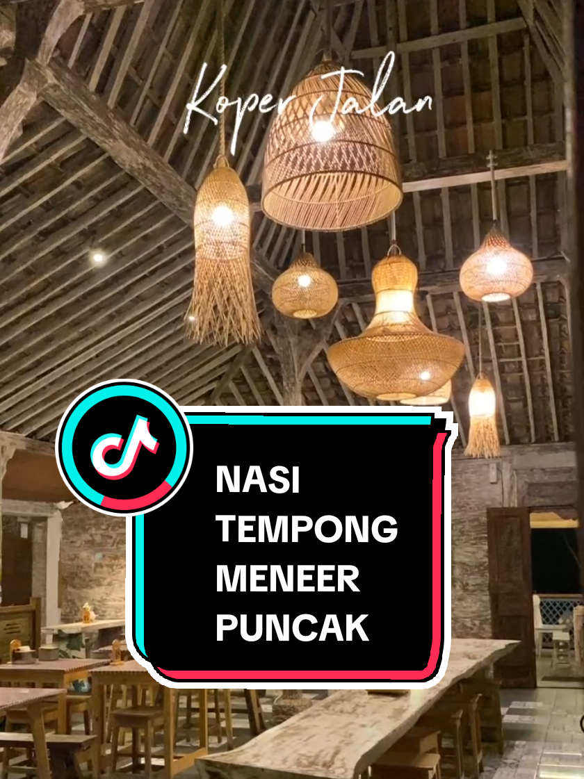 HIDDEN GEM makanan BALI tapi di PUNCAK 😍😍😋 📍NASI TEMPONG MENEER  #puncakbogor #aesthetic #hiddengems #nasitempong #nasitempongmeneer 