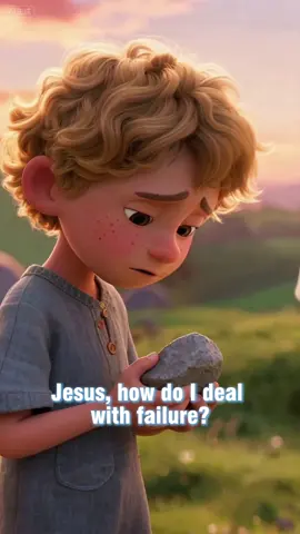 Jesus, how do I deal with failure? #FaithTag #ChristianTikTok #JesusAndMe #jesuslovesyou #godisgood #christiankids #faithart #prayer #jesus