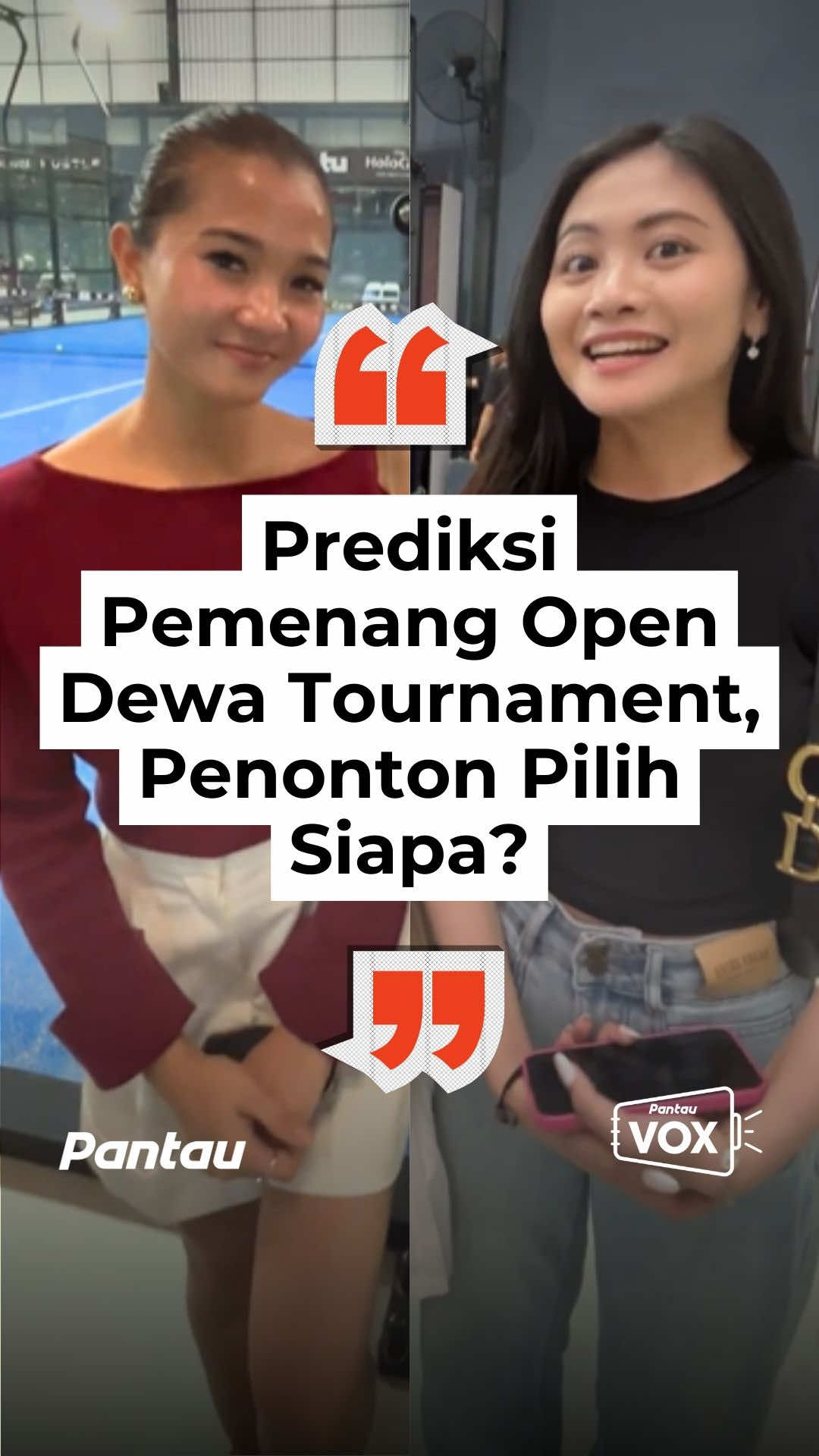 Dewa Open Tournament, turnamen padel! Pertandingan antar seleb kali ini bakal jadi ajang unjuk skill + gengsi!  Siapa jagoan favorit kalian yang bakal juara? @Dewa Open Tournament #dewatournament #antarseleb #pertandinganseru #viralindonesia