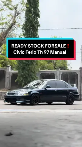 READY STOCK FORSALE❗️ Civic Ferio Th 97 Manual 😍 Surat Lengkap Pajak ON 🔥 IDR 78,000,000,- NEGOTIABLE❗️ Siap kirim” keseluruh wilayah Indonesia❗️ ☎️ RESPON CEPAT TELP / WA 089662287744 #kutibagarage #forsale #civicferio #so4 #ek4door #feriogang #hondagang #hondacivic #jdmcarsoftiktok #jualbelimobilseken #jualbelimobilbekastulungagung #jualbelimobilbekaskediri #jualcivicferio #jualbelimobilbandung #surakarta #xybca #fyp 