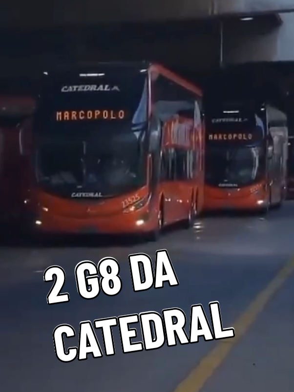 Na Cena : 2 G8 DA CATEDRAL Na Rodoviária do Tietê SP #xtvbusologiax #catedral #saopaulo #sp #onibus 