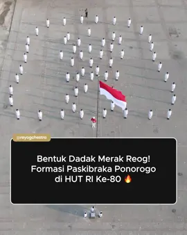 Menyala Ponorogo! 🔥 Dirgahayu Republik Indonesia ke-80 🇮🇩 #HUTRI80