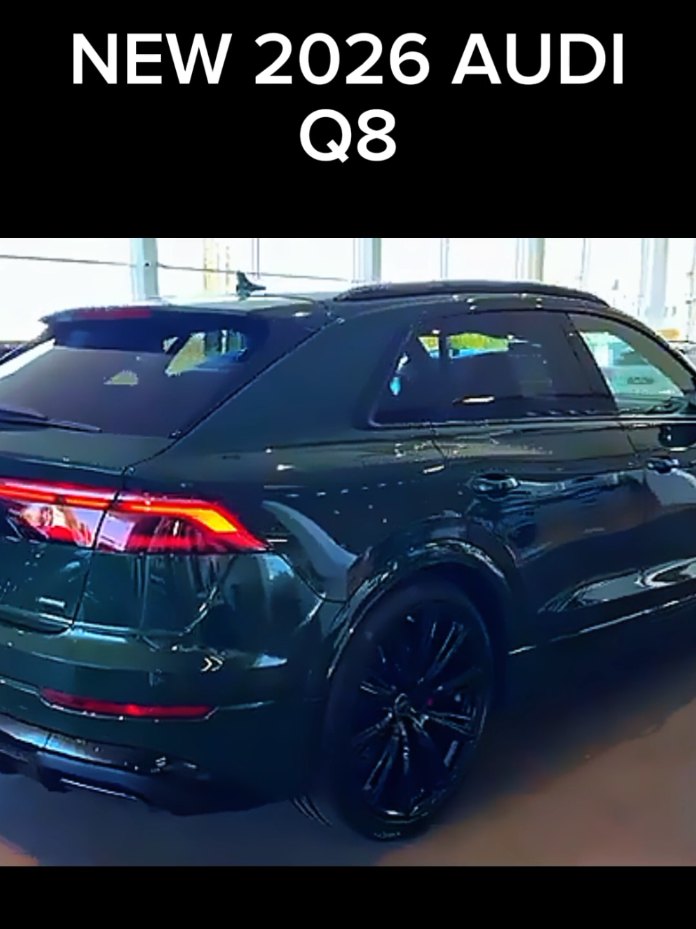 NEW 2026 AUDI Q8 😍 #audi #audiq8 