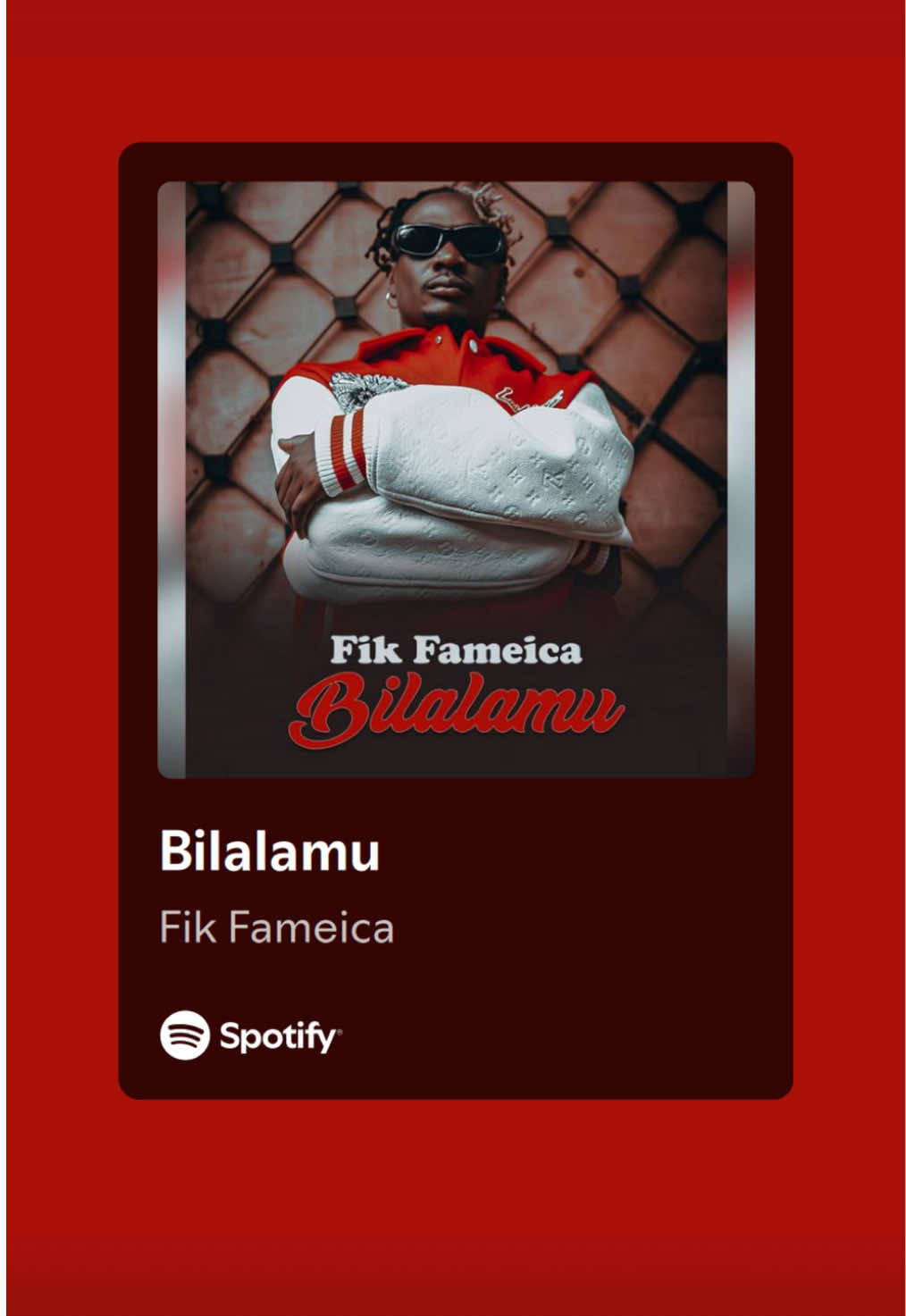Fik Fameica - Bilalamu #feezlyrics #fikfameica #bilalamu #fameicans #bilalamuconcert 