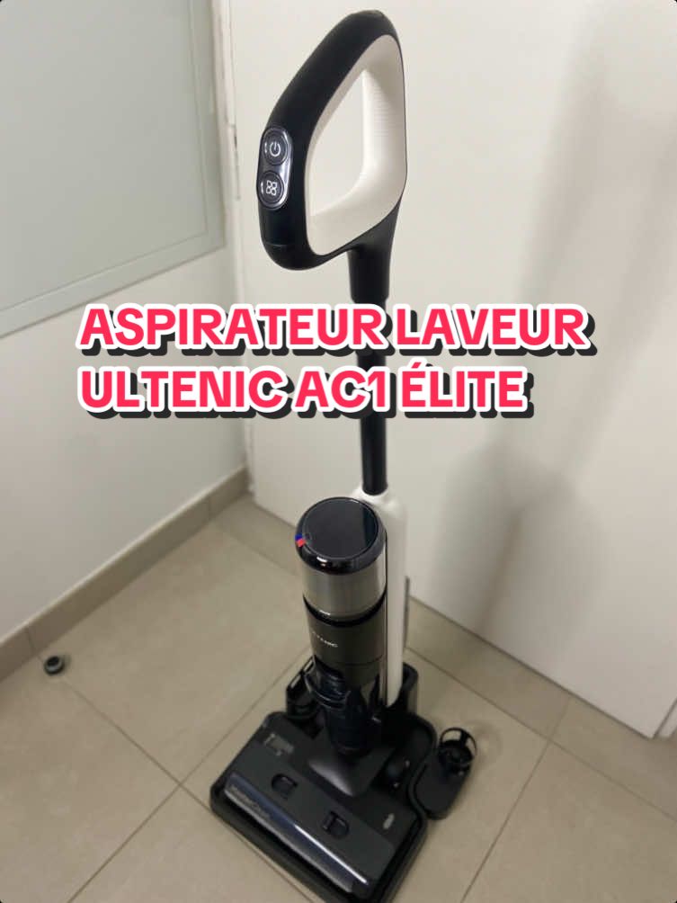 Mon nouvel allier au quotidien avec des enfants en bas âge 🫶🏼  Aspirateur laveur ULTENIC AC1 ÉLITE à moins de 200€ 😍  Si tu veux plus d’infos n’hésite pas à cliquer sur le lien orange  #ultenic #aspirateur #menage #CleanTok #fyp 