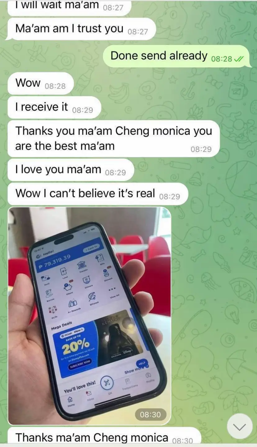 🇵🇭❤️I'm so happy seeing a lot of people who put their trust in me and my company benefiting greatly from us and sharing their feedbacks with me that has always been my greatest motivation seeing others succeed through our promo Service and programs. Contact me for more information message me how??