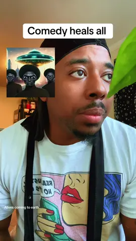 Alien Comedy  #alien #comedian #news #aliens #fyp 