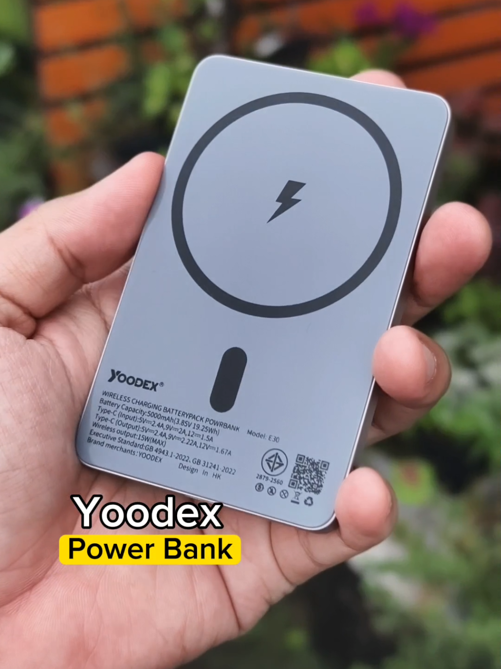 พาวเวอร์แบงค์Magsafe#yoodex 